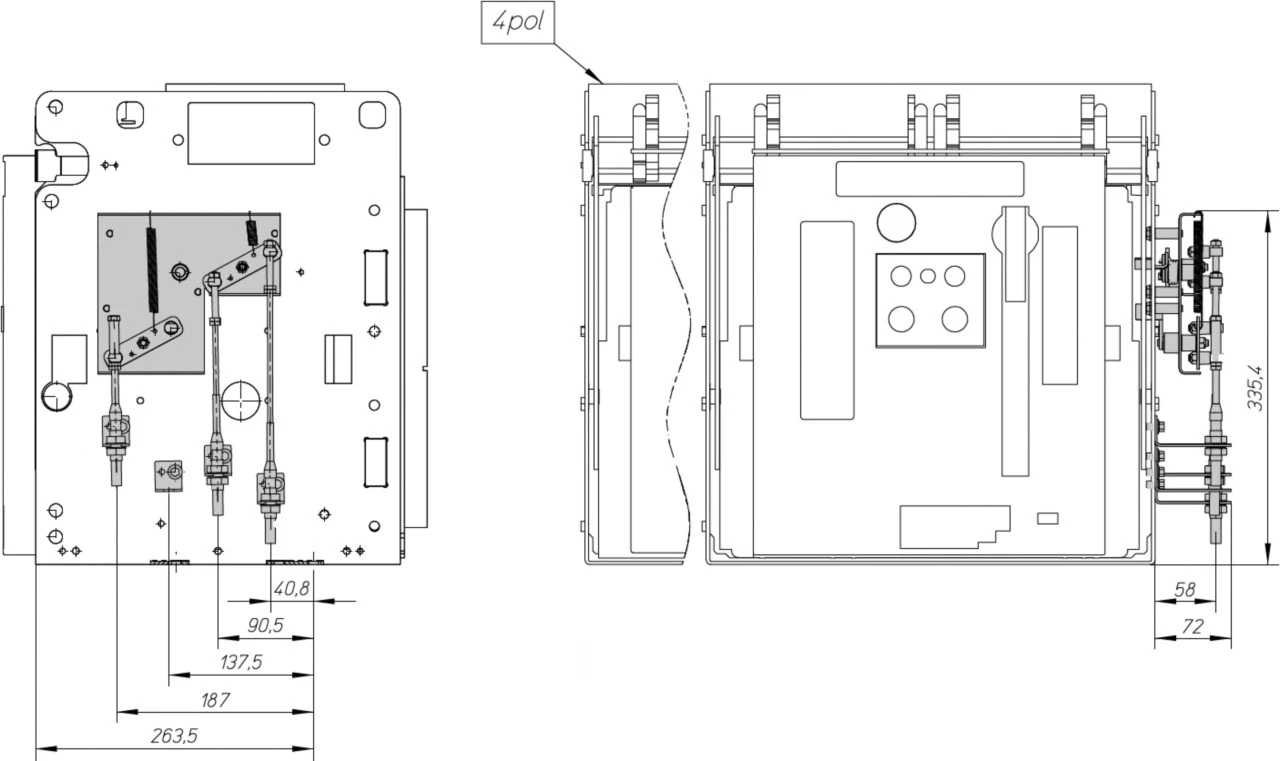Eaton 184216 Mechanic interlock for switch