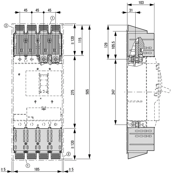 Eaton 142271 Wiring set for power circuit breaker