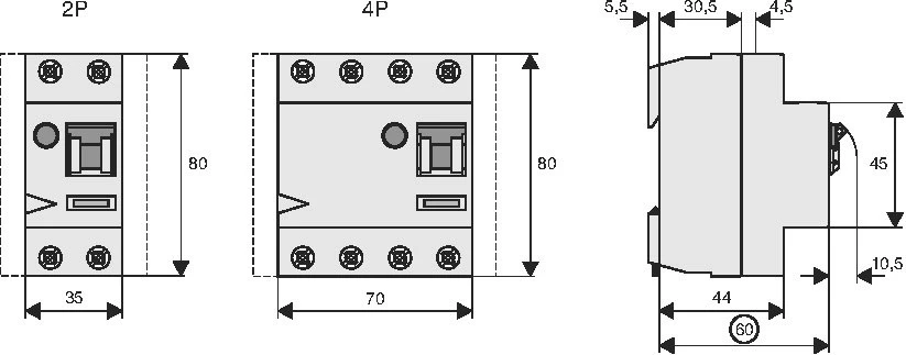 Eaton 108045 Aardlekschakelaar
