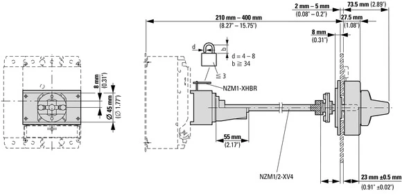 Eaton 266626 Handle for power circuit breaker