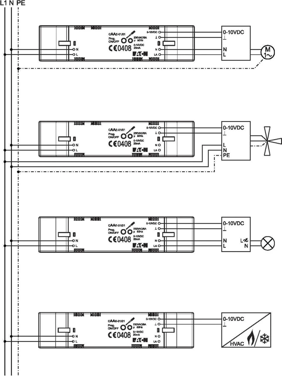 Eaton 240697 Analogue actuator for bus system