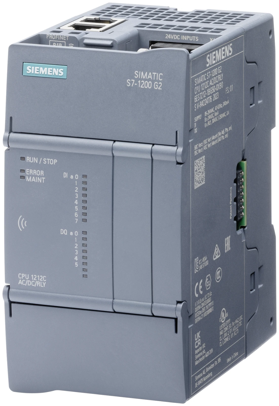 Siemens 6ES72121AG500XB0 PLC CPU-module