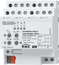 Jung 2304.16REGHE Shutting actuator for bus system