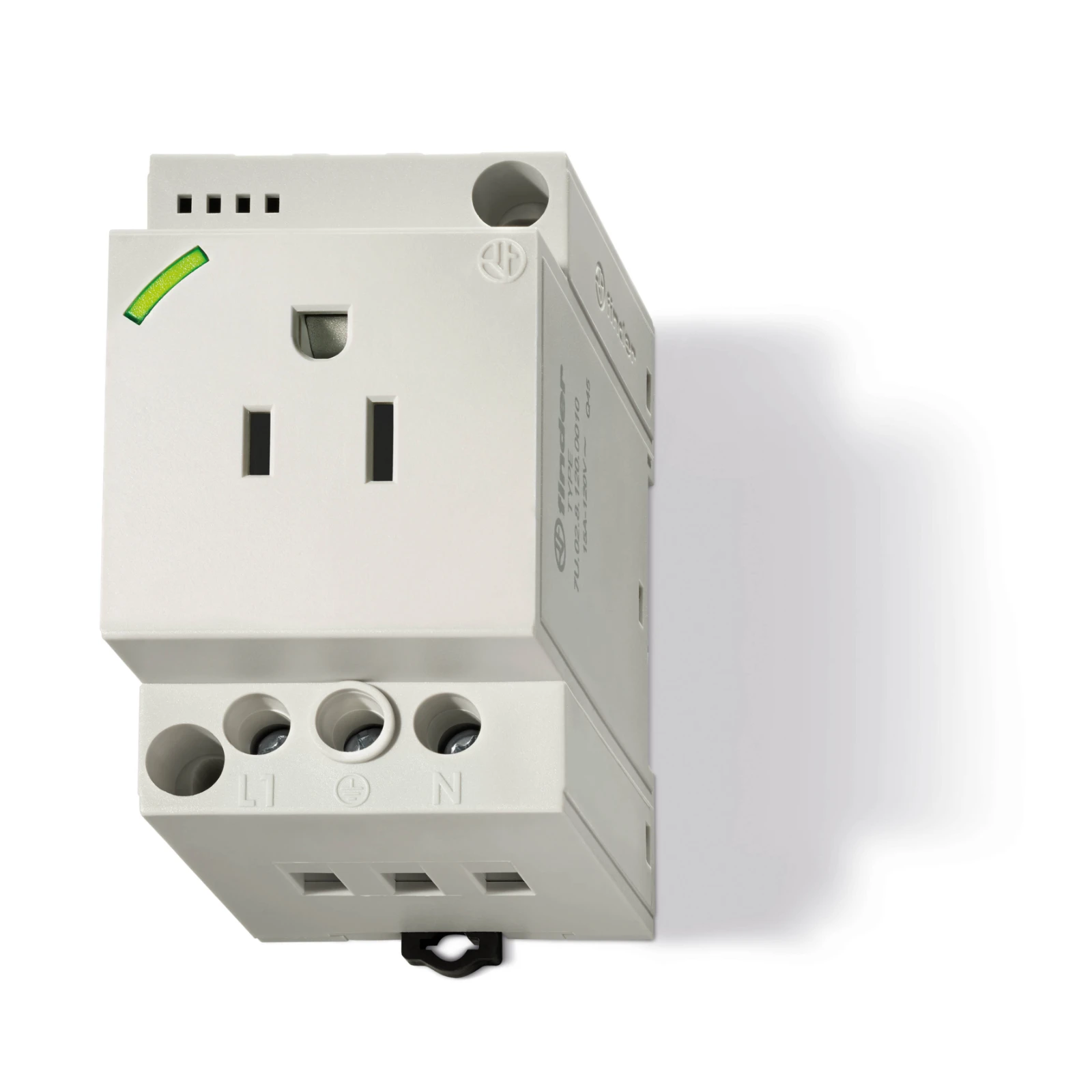 Finder 7U.02.8.120.0010 Socket outlet for distribution board