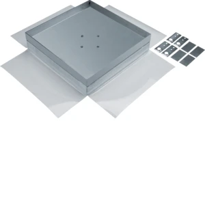Hager EKSQ405BL Blind plate for duct exit