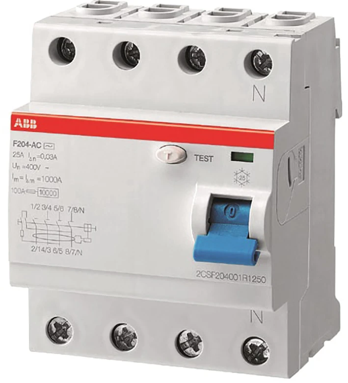 ABB Components 2CSF204101U1400 Residual current circuit breaker (RCCB)
