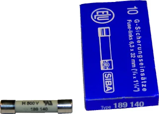 Siba 0189140.15 Miniature fuse