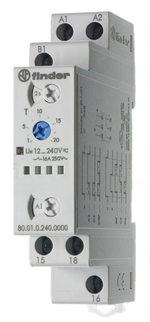 Finder 80.01.0.240.0000 Timer relay