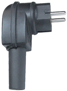 Kopp 178216054 Plug with protective contact for devices