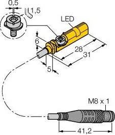 Turck 4685723 Magnetic proximity switch