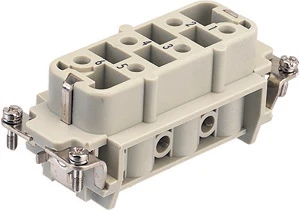 Harting 09310062701 Contact insert for rectangular connectors