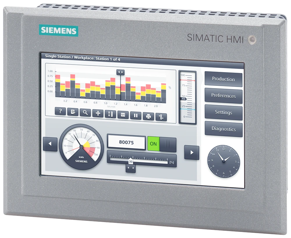 Siemens 6AV21240GC130AX0 Graphic panel