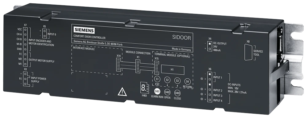 Siemens 6FB11411AT113WE2 Door control system
