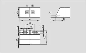 Schmersal 101057520 Magnetic proximity switch