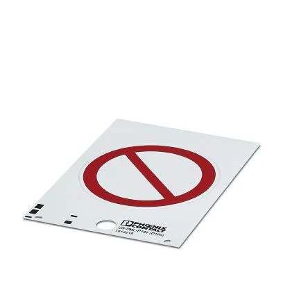 Phoenix Contact 1014218 Warning/signing plate