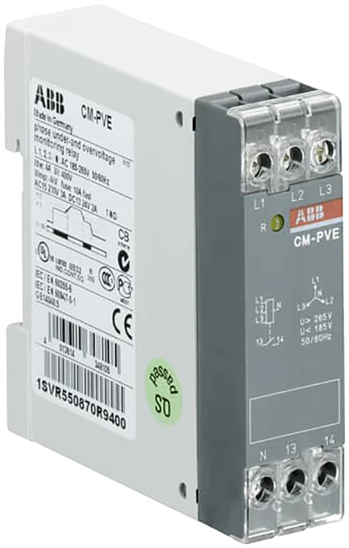 ABB Components 1SVR550870R9400 Phase monitoring relay