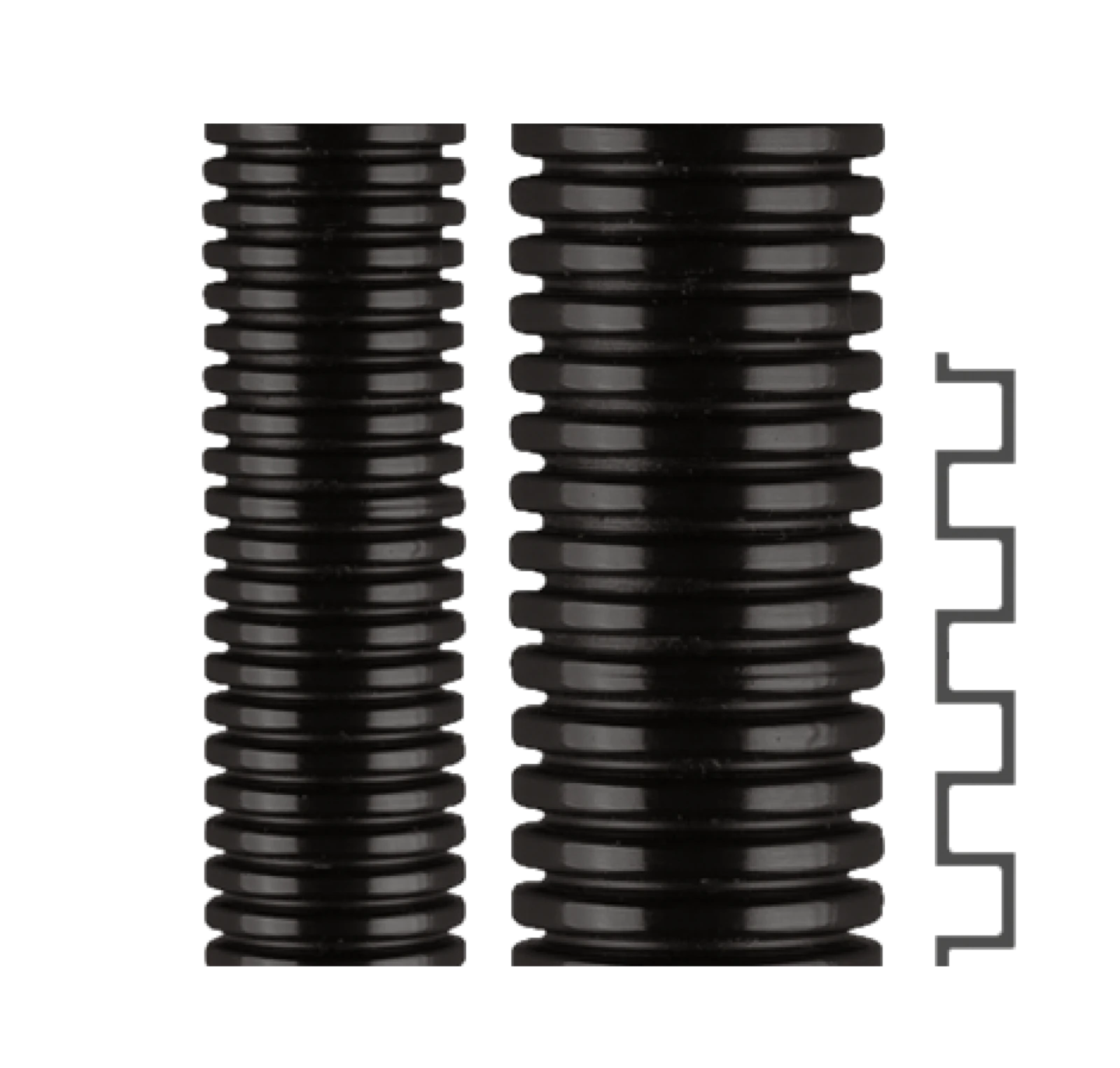 Flexa 0233.209.048 Corrugated plastic hose